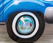 Beach Bus Litter Box Cover by KattySaks