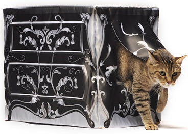 Le Dresser Litter Box Cover by KattySaks