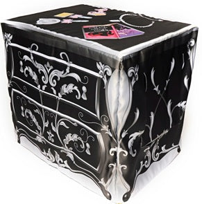 Le Dresser Litter Box Cover by KattySaks