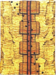 Surf Shack Litter Box Cover by KattySaks