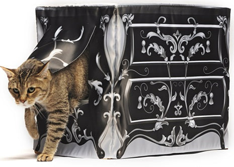 Le Dresser Litter Box Cover by KattySaks