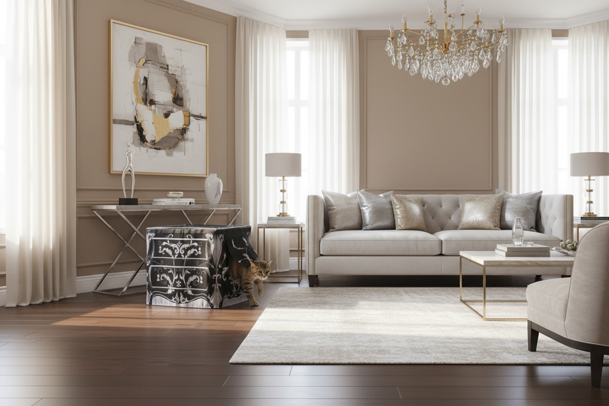 Le Dresser in Sophisticated Room