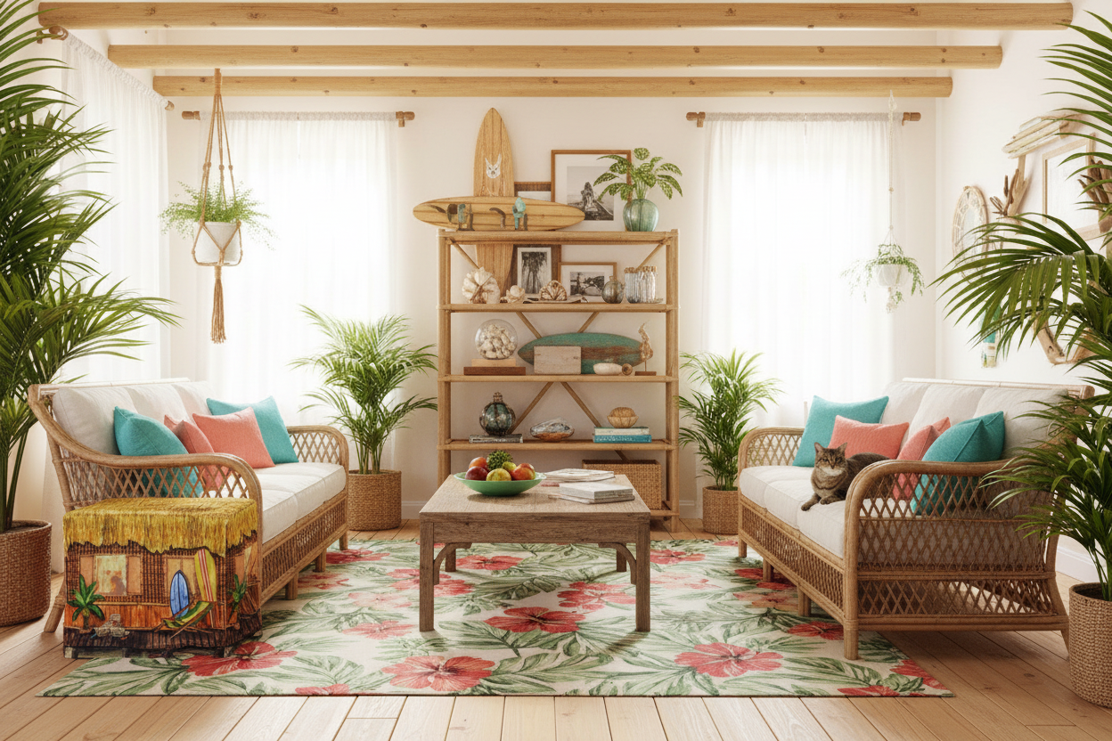 Surf Shack in Tropical Room